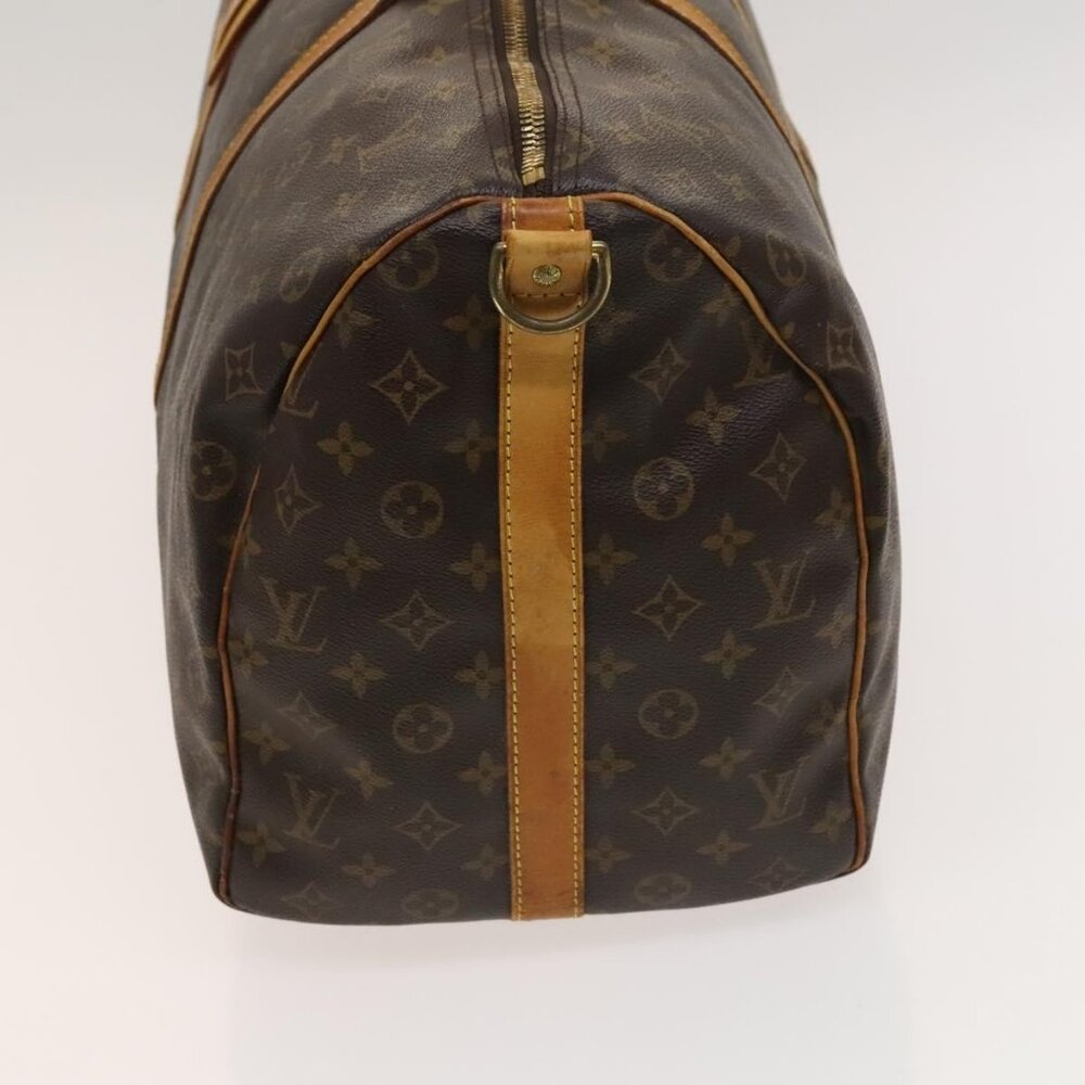 LOUIS VUITTON Monogram Keepall Bandouliere 50 Boston Bag M41416 LV Auth 125289 - Picture 4 of 16